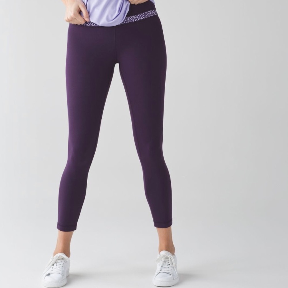 Lululemon Purple Original Align Leggings size 6